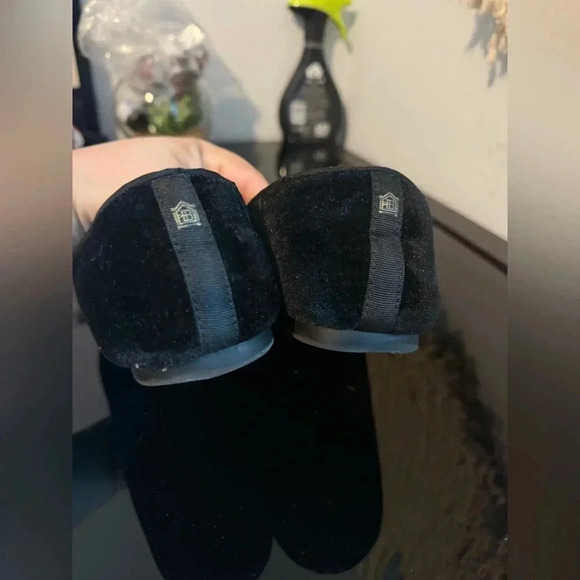 Black Velvet Birdies The Starling Loafers Womens sIZE 8 - Picture 2 of 3